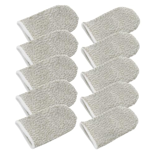 Holibanna 10 Piezas De Juego De Dedos Mangas De Pulgar Guantes De para Juegos Manga De Juego Manga De Guante De Juego Manga del Pulgar Algodón