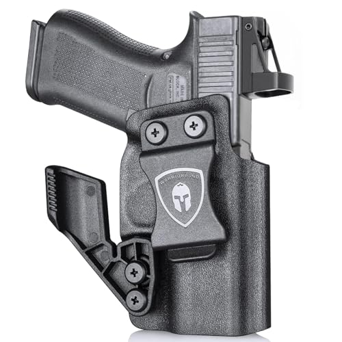 WARRIORLAND IWB Kydex w/Claw & Optics Cut Holster,...