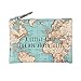 Sass & Belle CHC091 - Bolsa pequeña vintage map para grandes aventuras