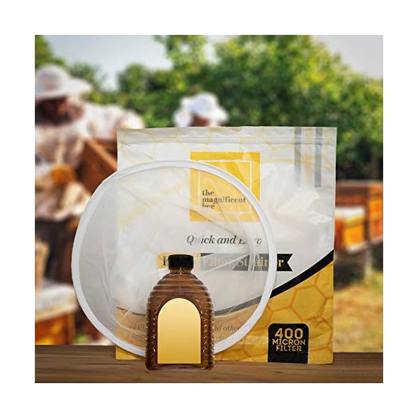 40 Micron Honey Filter Honey Filtration Strainer for Beekeeping Insect Gourmet Your guide to