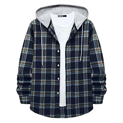 MIVAMIYA My+Orders+Placed Recently By Me,Mens Plaid Jacket,My+Orders,Mens Plaid Shirt,My+Orders+Placed Recently By Me,Mens Plaid Button Down Shirt,My+Orders Blue Cover