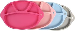 ibasenice Talheres Infantis Talheres Infantis Bandeja Divisória Infantil Suporte De Prato De Arroz Bandeja De Silicone Infantil Talheres Infantis Suporte De Arroz Para Bebê Tapete De Lugar