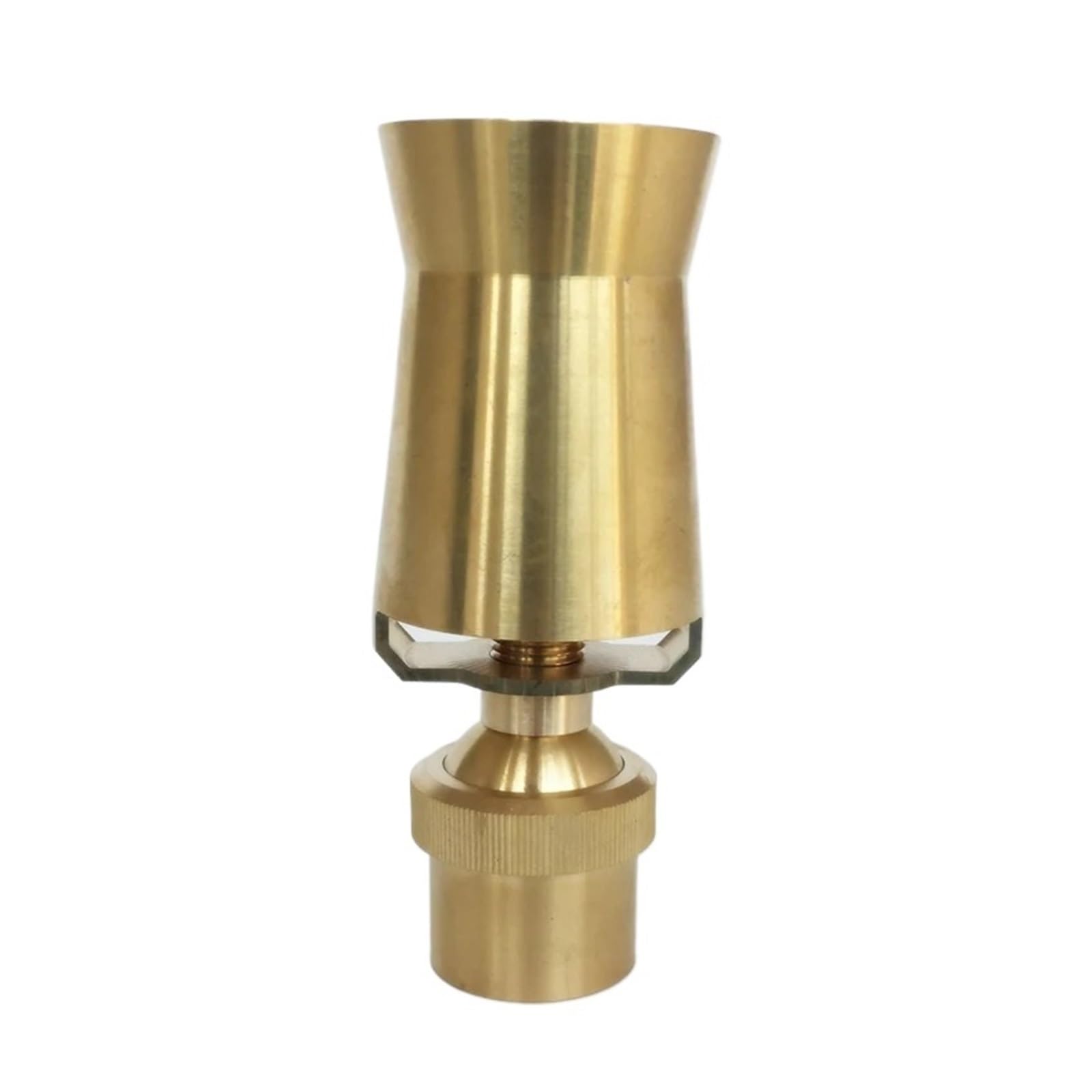 UALXPAO Fountain Nozzle 1/2" 3/4" 1" 1.5" Water Fountain Nozzles Sray Head Pond Landscape for Pond Swimming Pools(1 (Brass))