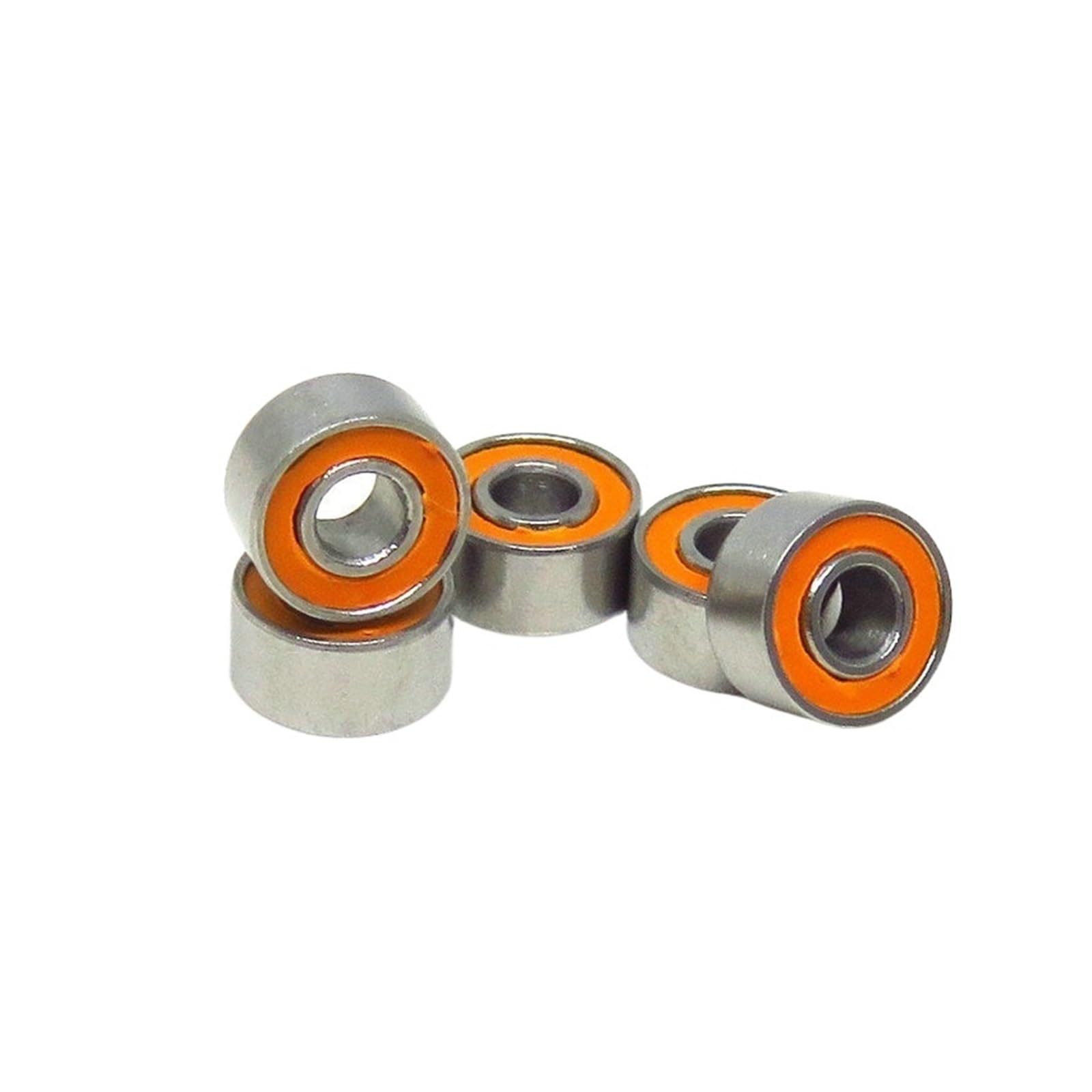 10 sztuk 3 x 6 x 2,5 mm SMR63C-2OS CB ABEC7 hybrydowe łożyska ceramiczne ze stali nierdzewnej MR63 RS SMR63C-2RS Si3N4 łożyska kulkowe do kołowrotków wędkarskich (rozmiar: SMR83C-2OS 3X8X3mm)