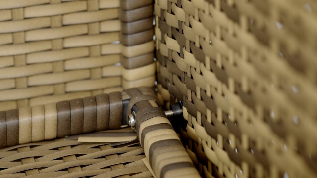 Set Salottino In Rattano Palermo Di TecTake - Con Sedie, Cuscini E Tavolino In Vetro, Imbottitura Idrorepellente, Resistente Ai Raggi UV, Colore Naturale - Foto 12