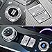 LECART Car Interior Accessories Fit for Ford Explorer 2024 2023 2022 2021 2020 PRND Shift & Drive Mode Knob & Gear Shift Panel Cover Sticker Bling Auto Decoration Stylish Metal Decal Trims 4Pcs