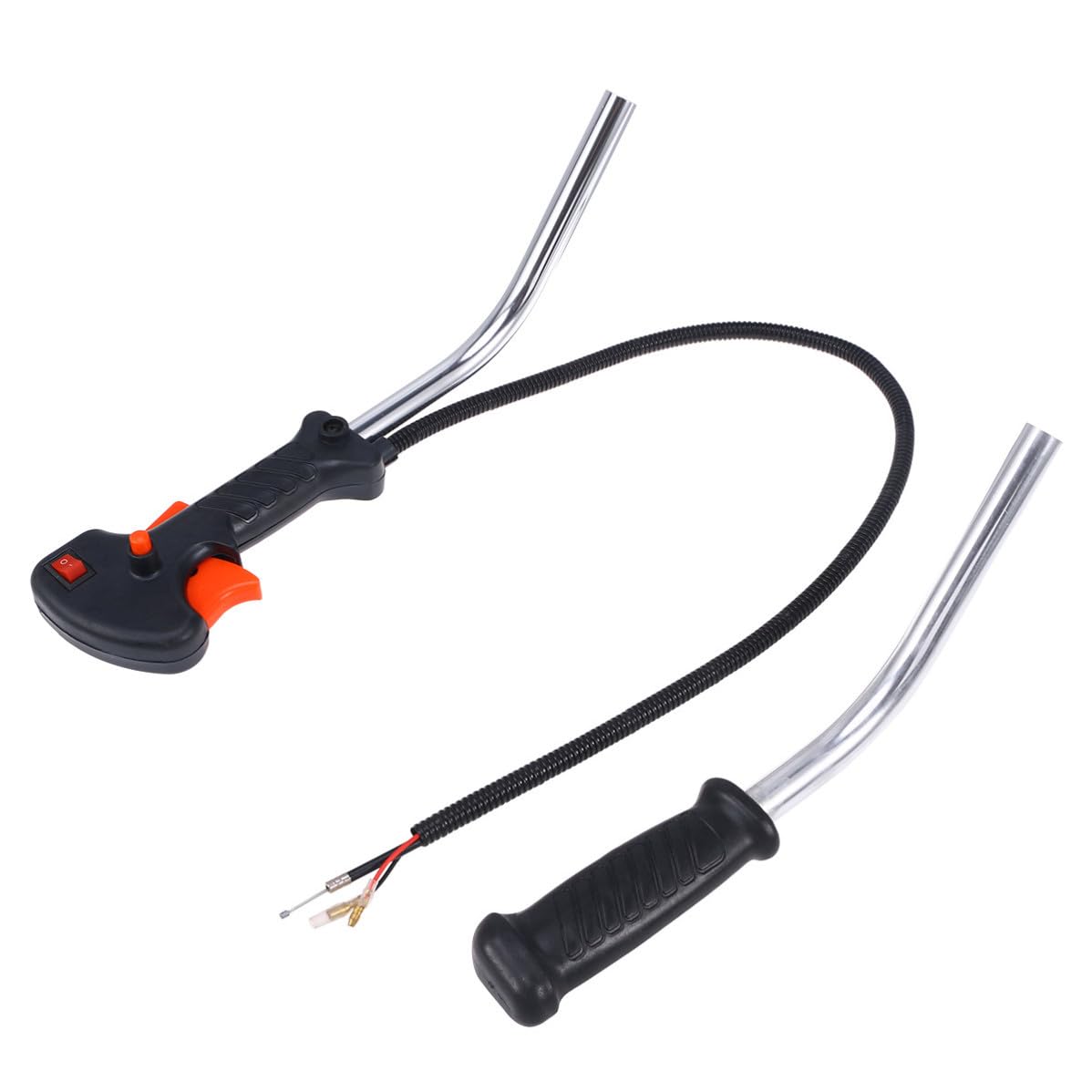Gatillo de acelerador duradero y ligero con cable integrado para desbrozadora
