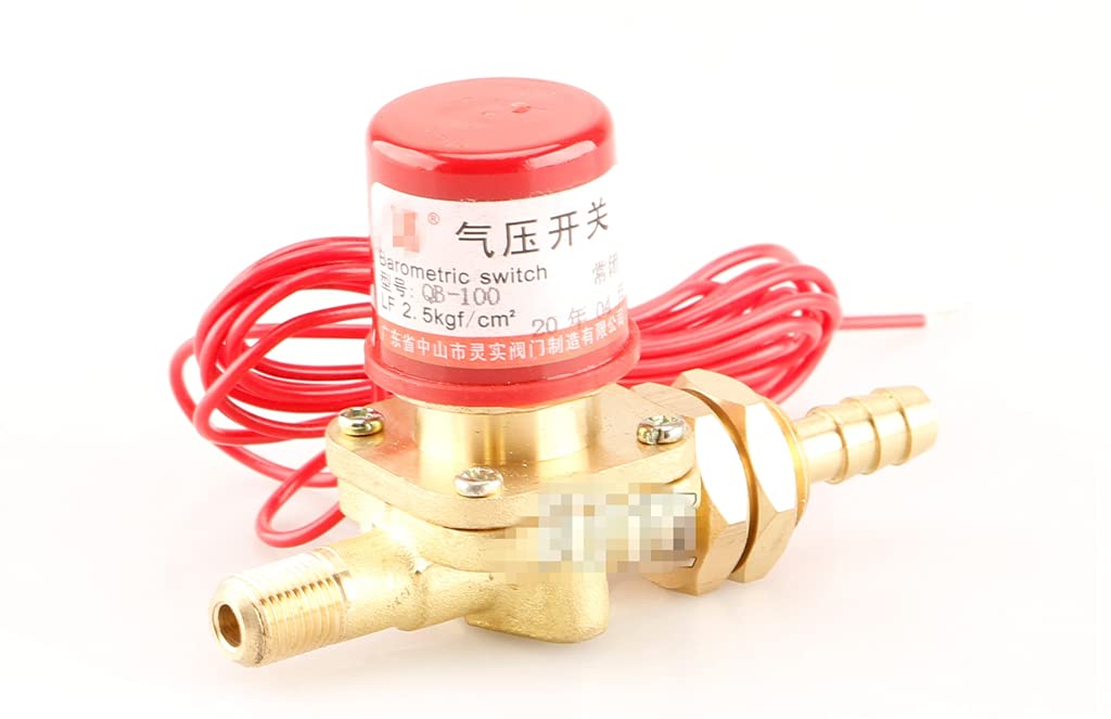 1pcs QB-100 Plasma Cutting Machine electromagnetic Pressure Switch Normally Closed Cutting Machine Lack of air Protection QK-100 Normally Open