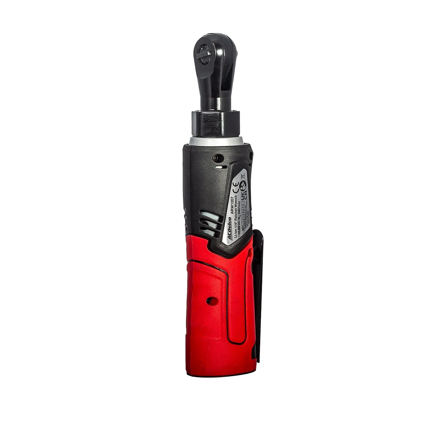 ACDelco ARW1207T G12 Lithium-Ion 12V (10.8V) 1/4” Electric Cordless Ratchet Wrench Power Tool - Tool Only (Bare Tool)