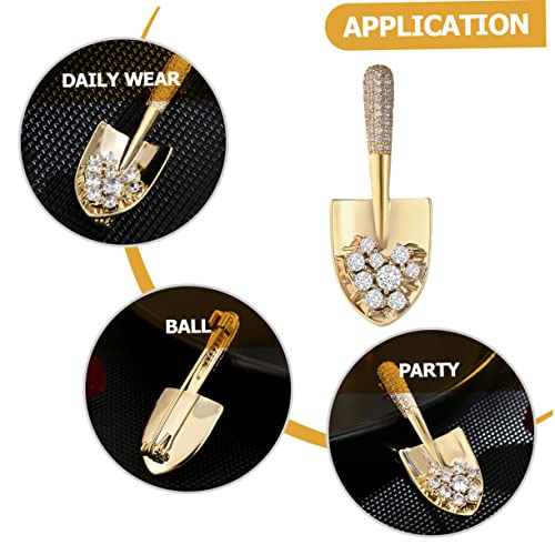 Broche de mariage anti-exposition en strass pour sécuriser une robe