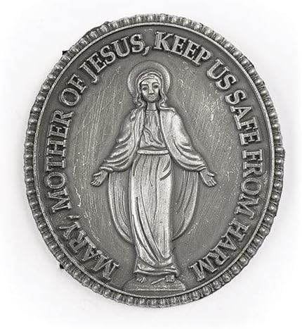 Protectors Of The Road Saint Mary Car Visor Clip