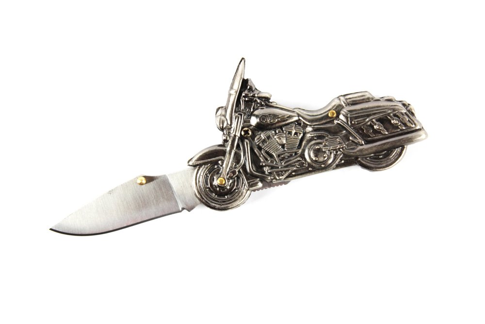 Wartech YC30707 Motorcycle Gift Folding Knife - Pocketknives