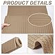 nbeads 56x38cm Schuhsohle Reparatur Gummi, 3.5mm Dick Rutschfester Schuhboden Reparieren Material Schuhsohlenreparatur Blatt Sohlenschützer Sohlenreparatur-Zubehör für Stiefel Lederschuhe, Bräune