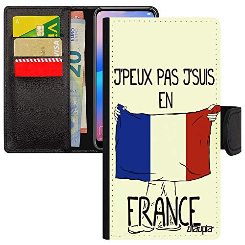 Coque Apple iPhone 15 Pro porte cartes etui foot coupe d'europe j'peux pas