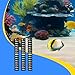 Chosertory 3Pcs Aquarium Thermometer Strips Compact Terrarium Water Temperature Test