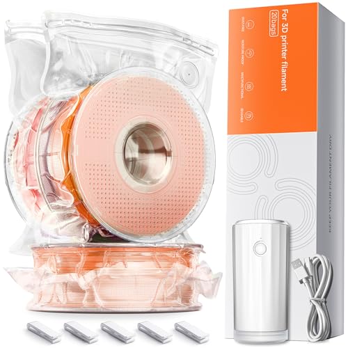 YOOPAI Kit de bolsas de vacío para filamento de impresora 3D con