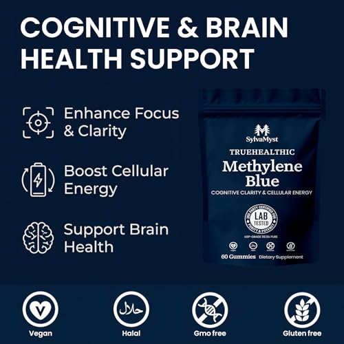 SylvaMyst USP Grade Methylene Blue Gummies