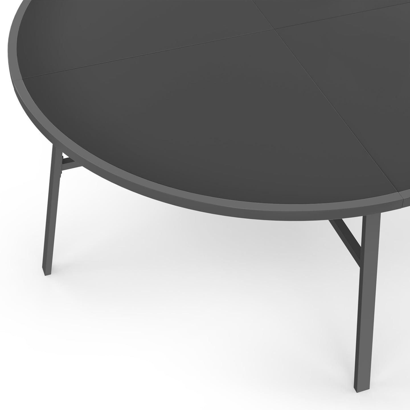 IDMarket - Salon de Jardin Madrid Table Ronde 150 cm, 8 chaises empilables