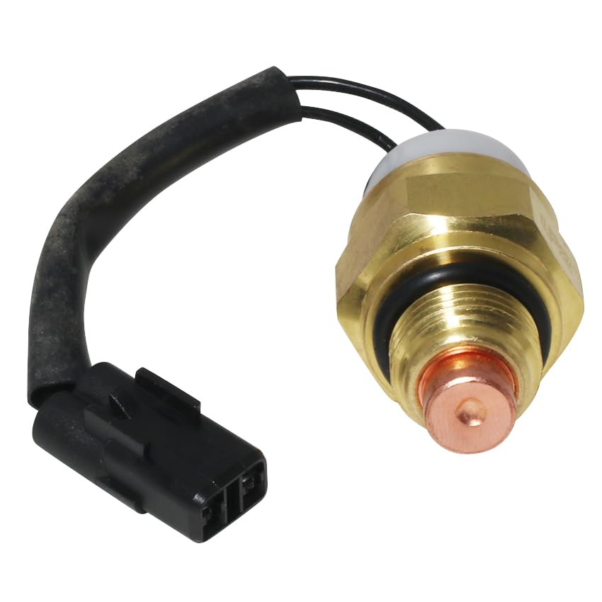 Radiator Fan Thermo Switch Fit OEM：27010-0024, for Kawasaki VN1500 Vulcan 1500 Drifter for Kawasaki VN1600 Vulcan 1600 Classic, for Kawasaki VN1600 Classic for Kawasaki VN1600 Mean Streak