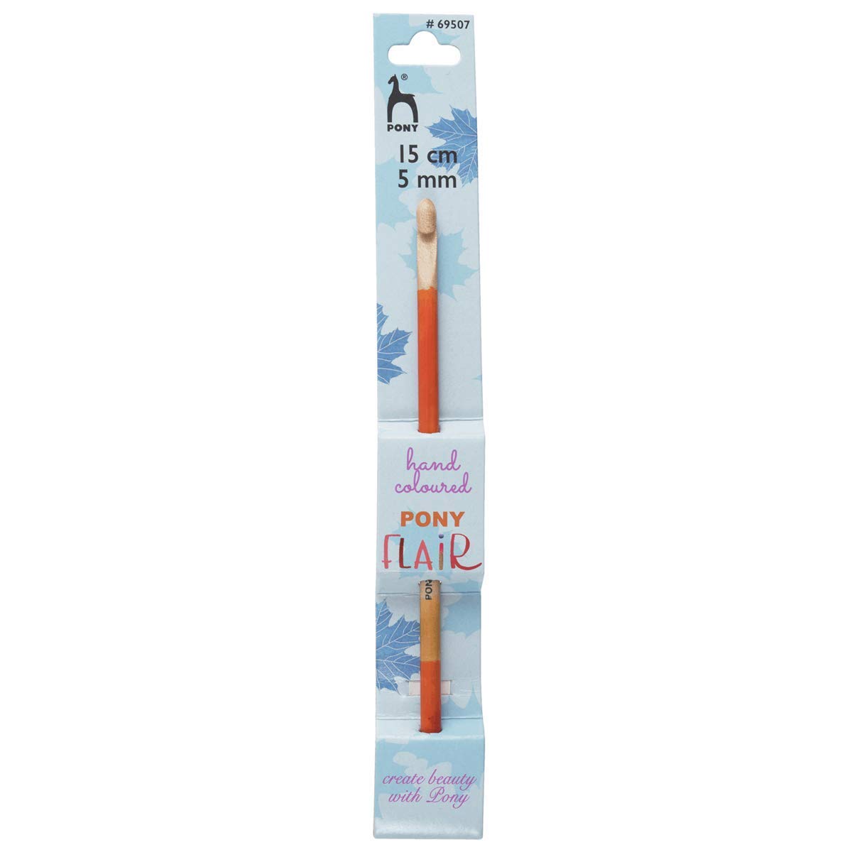 Pony Flair Hand Colored Crochet Hook - 15CM (5.00MM)