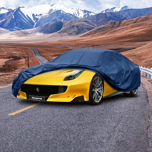 Image of Kaugung Heavy Duty Car Cover Custom Fit Ferrari 812 (2017-2025),Waterproof All Weather Resistant Outdoor Sun Rain Dust Snow Protection with Anti-Theft Lock.(USA Warehouse,Within 3-7 Days)