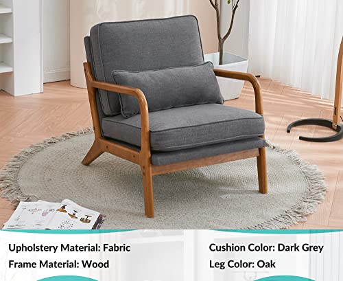 Sillón Lounge Plegable Gris oscuro miniatura 5