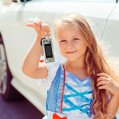 Oxtxuzdm Llavero portátil con cámara grabadora digital pequeña, fácil de llevar, para viajes y uso diario, regalo al aire libre - imagen 7