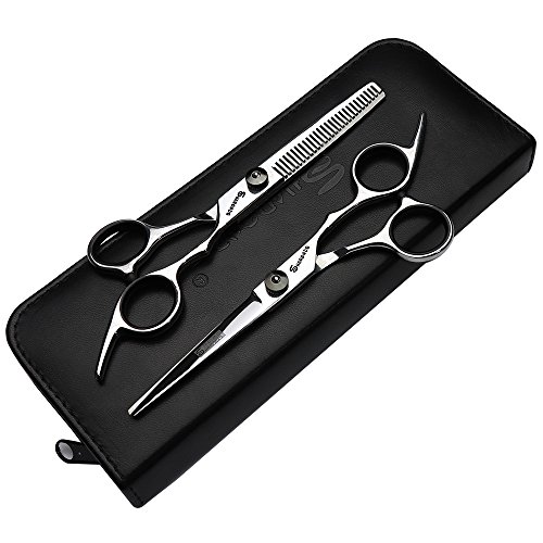 6 pouces Cheveux Profession Stylist Ciseaux Cheveux Salon Studio Professional outils de modelage Ciseaux de coupe + ciseaux à effiler Super Discount