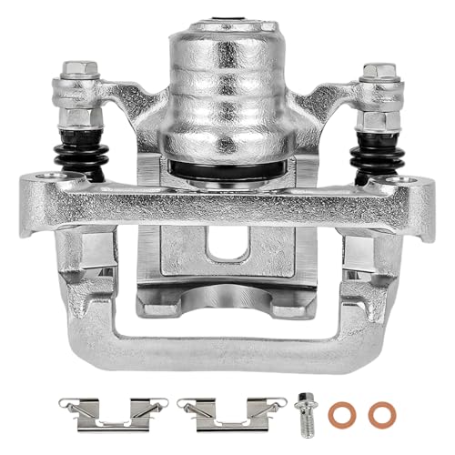 Image of SCITOO 19B2994 Rear Left Disc Brake Caliper w /Bracket For Nissan For Frontier 2005-2023,For Nissan For Xterra 2005-2015,For Suzuki For Equator 2009-2012,Single Piston