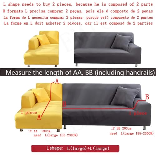 Housse de canapé extensible de qualité supérieure avec jupe plissée à fleurs - 5