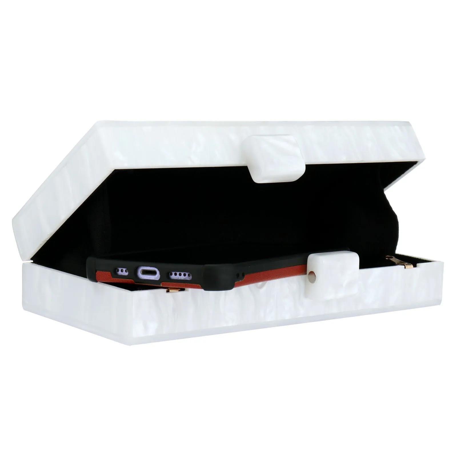 Abendtasche Damen Clutch Clutch-Geldbörsen Damen Box Abend Tasche Umhängetaschen Elegante Acryl-Handtaschen Für Hochzeits Feier Abschluss Ball Bankett-Kupplungen
