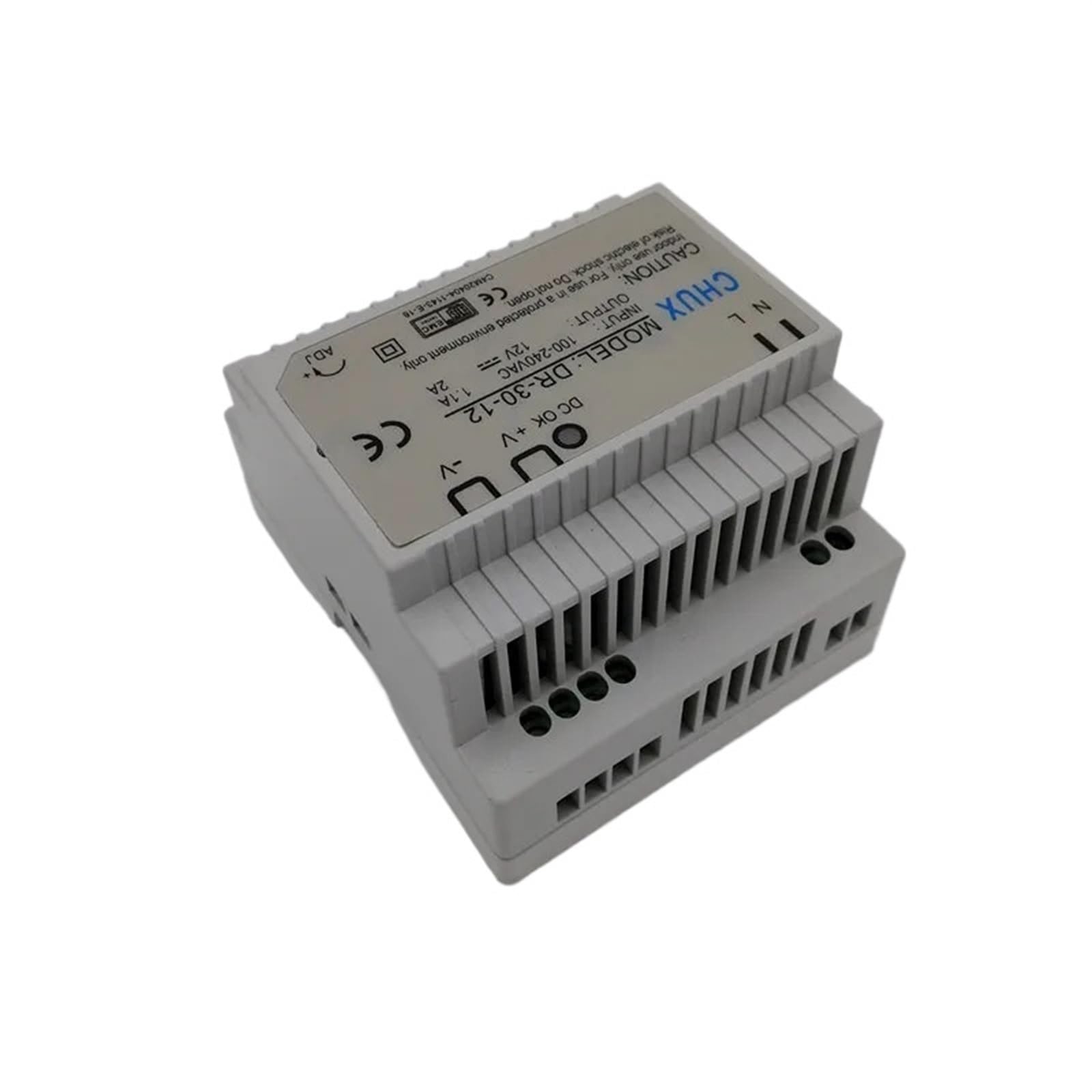 Alimentation 24V à découpage 30W type rail format compact