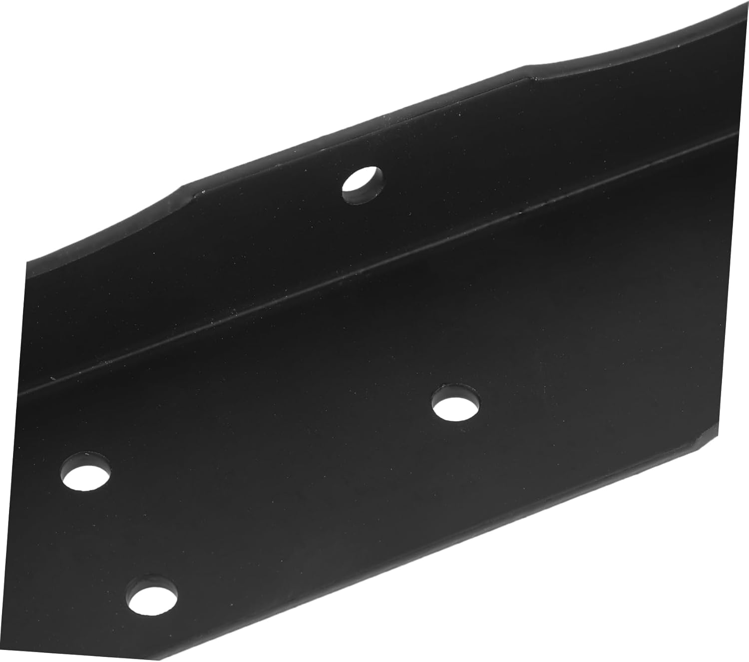 Lurrose 2pcs Heavy Duty Decorative Shelf Brackets Triangle Support for Floating Shelves Easy Installation for Home Office Garage and More Black
