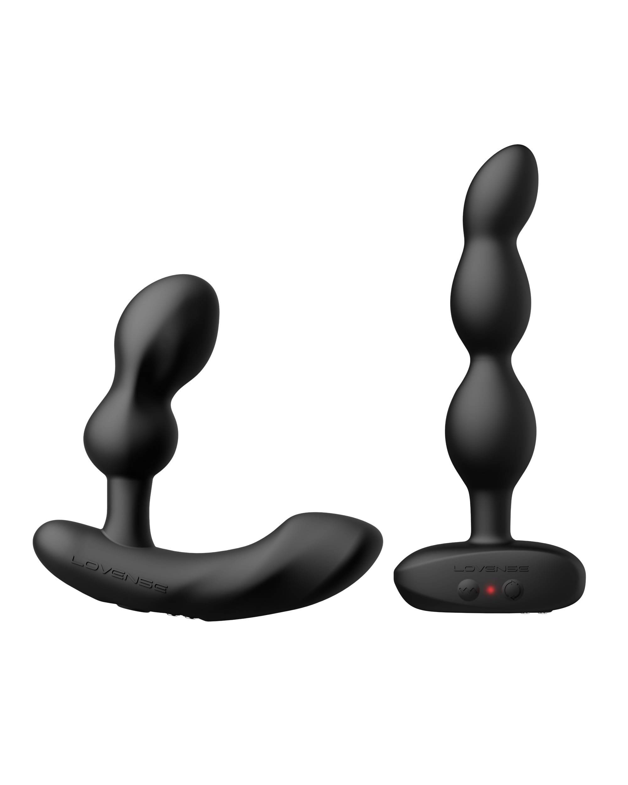 LOVENSE Ridge Anal Plug Vibratoren mit Rotations und Stoßfunktion, LOVENSE Edge 2 Prostata Vibrator für Männer