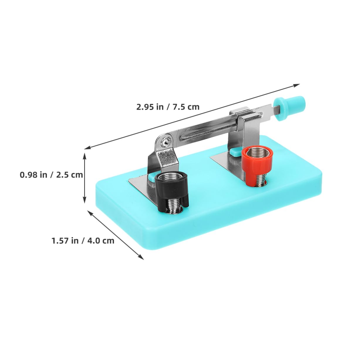 BESPORTBLE Single-Throw Switch 8 Pcs Electronics Experimental Tool Electrical Circuit Switch Physics Lab Precise Electrical Control
