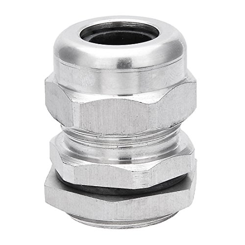 Aexit PG13.5 Metal Universal parts Waterproof Connector Fastener Locknut Stuffing Cable Gland