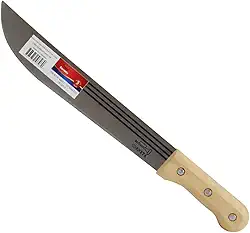 Facão para Mato com Cabo de Madeira 12", Corneta, 7872012, Cabo Madeira