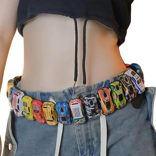 RICHTRUE Toy Car Cute Y2k Belt Retro Vintage 2000s Fancy Belts Women Trendy Goth Accessories Emo Grunge Streetwear4