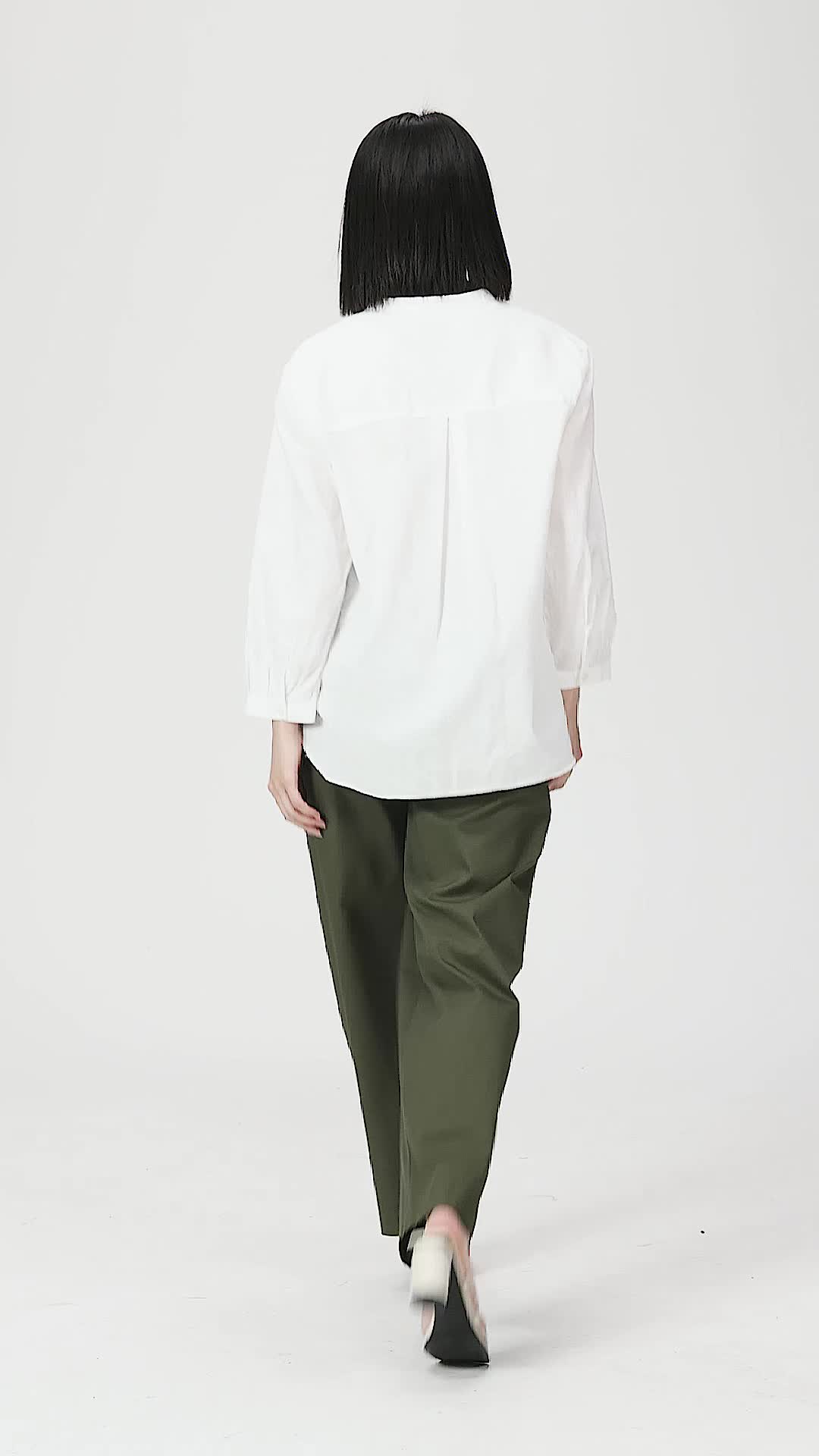 ラコステ] 公式 コットンリネンスキッパーネックシャツ CF9915L LACOSTE - ラコステ] 公式 コットンリネンスキッパーネックシャツ