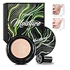 Mushroom-Head-FoundationAir-Cushion-CC-Cream-BB-Cream-Moisturizing-Concealer-Bright-Makeup-Base-Long-Lasting-with-Mushroom-Makeup-Sponge-Easy-to-use-Package-may-vary LATORICE Air Cushion CC Cream BB Cream, Mushroom Head Foundation, Moisturizing Concealer, Bright Makeup Base Long Lasting with Mushroom Makeup Sponge (Classic)