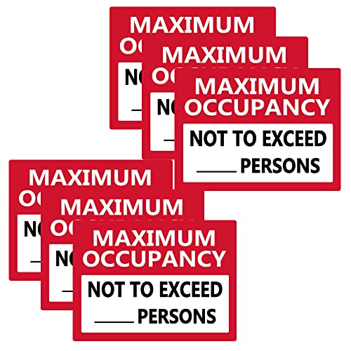 Señales de negocios para hoteles y oficinas: pack de 10 carteles de 10x7 pulgadas