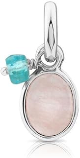 Colgante De Cuarzo Rosa