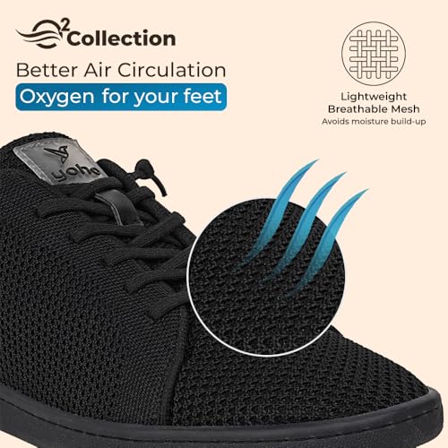 Image of YOHO Wind Sneakers for Men | Stylish Casual Shoes with Elastic Laces | Comfortable, Stretchable & Ultra-Lightweight | Premium Breathable Mesh Fabric