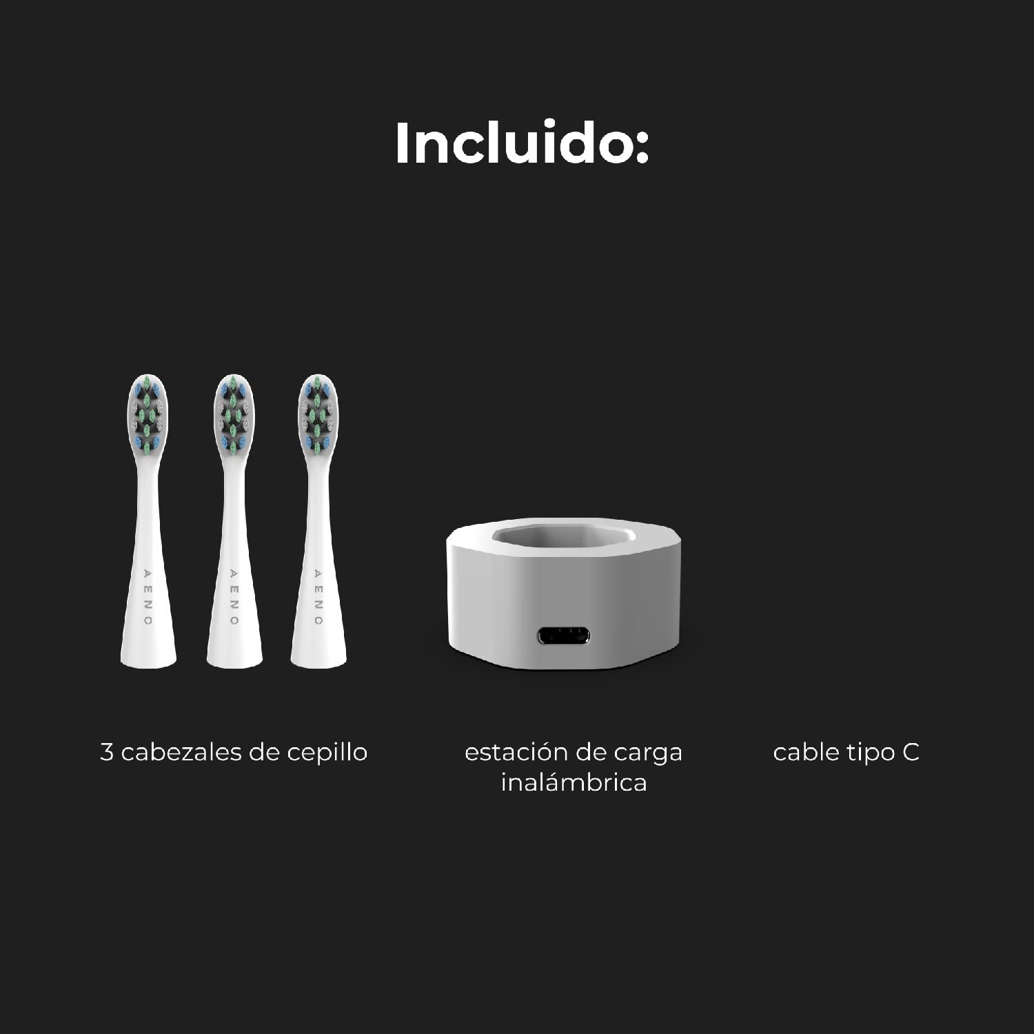 Aeno Cepillo De Dientes Eléctrico Sónico Db1S