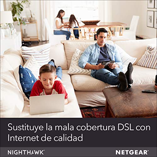 NETGEAR-Nighthawk-Router-4G-Sim-MR2100-Velocidad-hasta-2-Gbps-conecta-hasta-20-Dispositivos-wifi-Portatil-4G-con-Cualquier-SIM