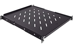NavePoint Vented 4-Post Rack Shelf: Essential Storage for Your IT Infrastructure