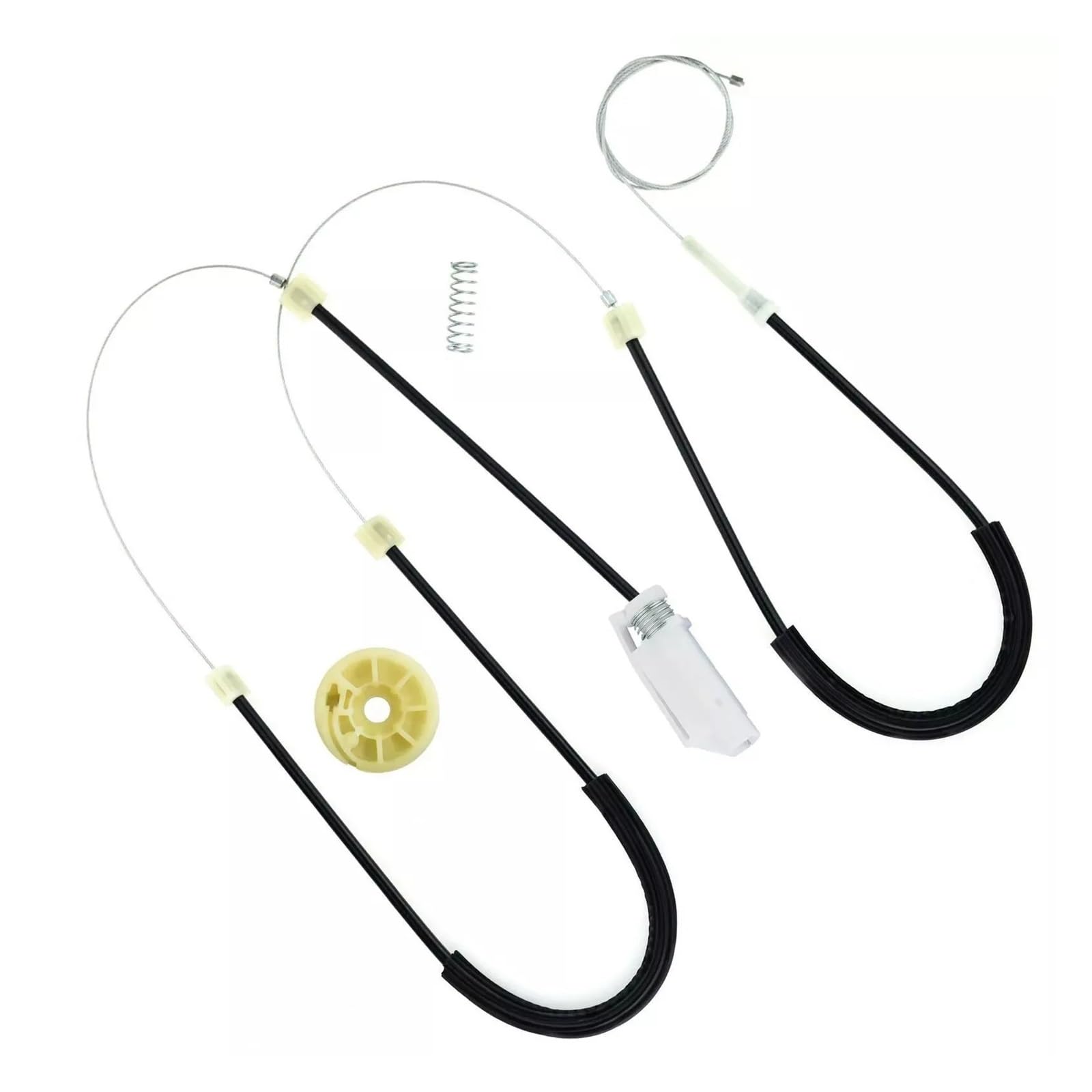 Sauanmnktp Front Left Or Right Window Winder Repair Kit For Bmw E46 1998-2007 Window Regulator Repair Kit Coupe