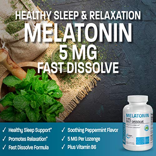 Bronson-Melatonin-5mg-Fast-Dissolve-Peppermint-Tablets-with-Vitamin-B6-Promotes-Relaxation-360-Vegetarian-Chewable-Lozenges