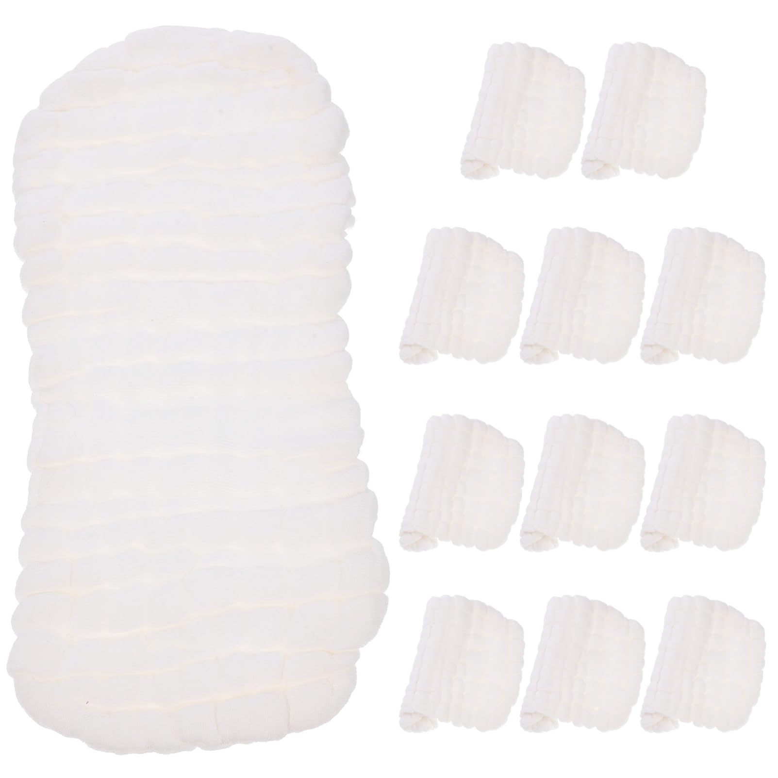 SUPVOX 3 Ensembles Inserts Lavables Coton Pour Couches Doux Et Respirants Pour Bébés Réutilisables Absorbants Et Faciles À Nettoyer 10 Pièces * 3