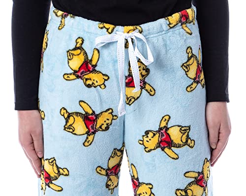 Disney Women's Winnie The Pooh Sketch Toss Print Loungewear Pajama Pants3